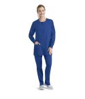 Barco Unisex 2 Pocket Ribbed Cuff Warmup Jacket